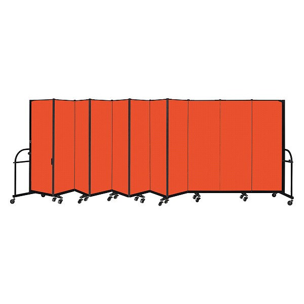Heavy Duty Room Divider, 11 Panel, 6 ft. H