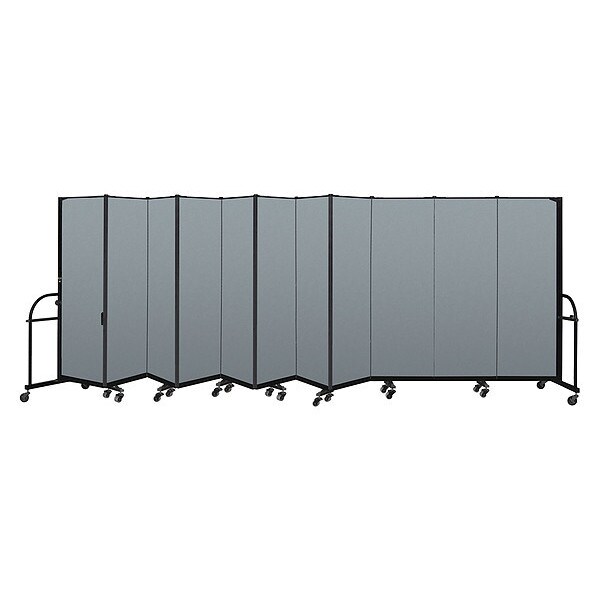Heavy Duty Room Divider, 11 Panel, 6 ft. H