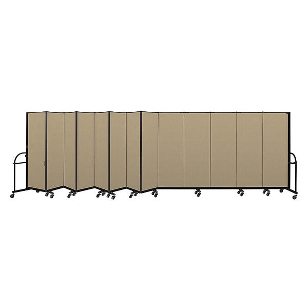 Heavy Duty Room Divider, 13 Panel, 6 ft. H