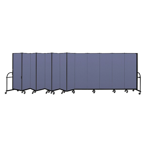 Heavy Duty Room Divider, 13 Panel, 6 ft. H