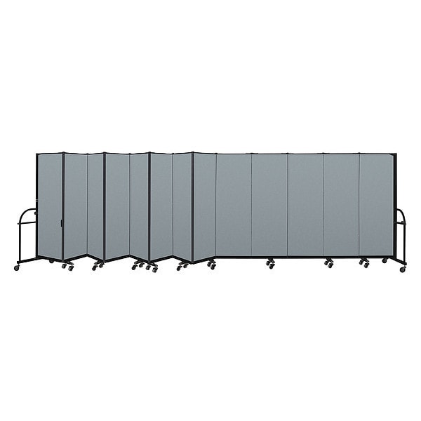 Heavy Duty Room Divider, 13 Panel, 6 ft. H