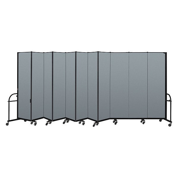 Heavy Duty Room Divider, 11 Panel, 7 ft. 4