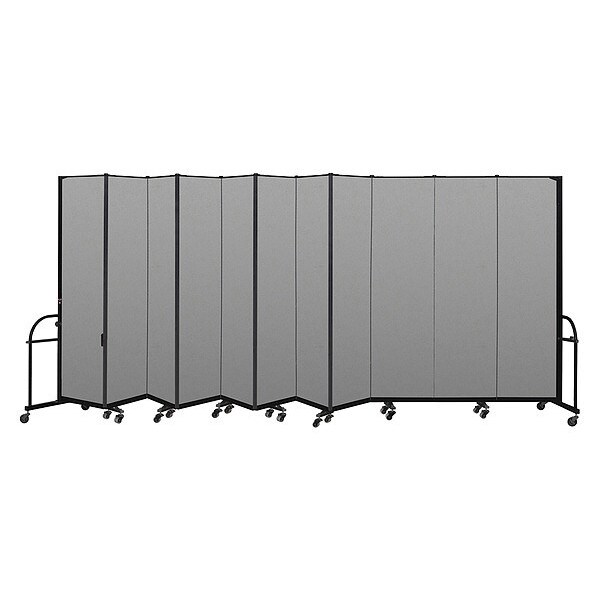 Heavy Duty Room Divider, 11 Panel, 7 ft. 4