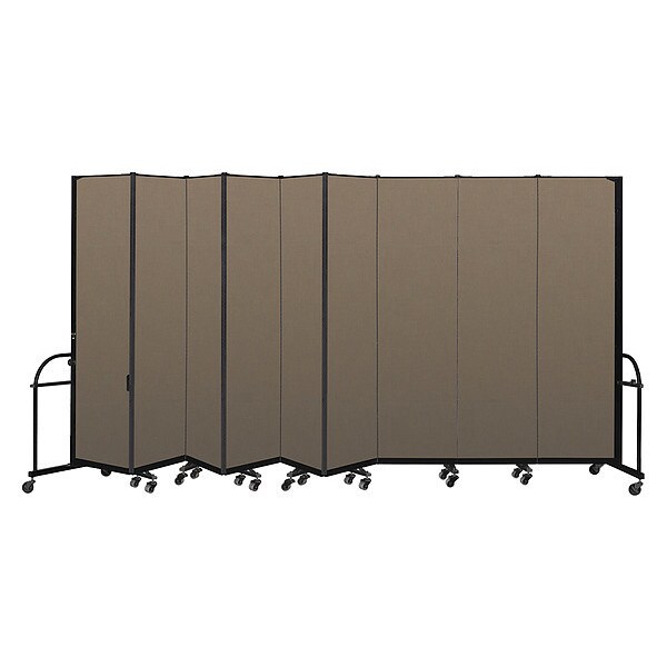 Heavy Duty Room Divider, 9 Panel, 7 ft. 4"