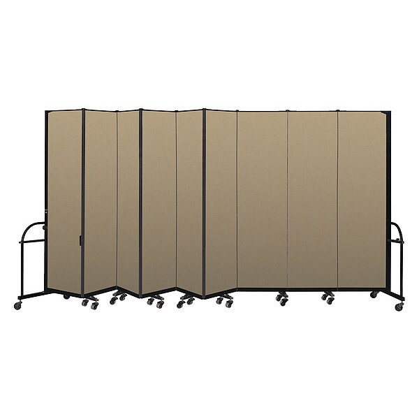 Hesvy Duty Room Divider, 9 Panel, 7 ft. 4"
