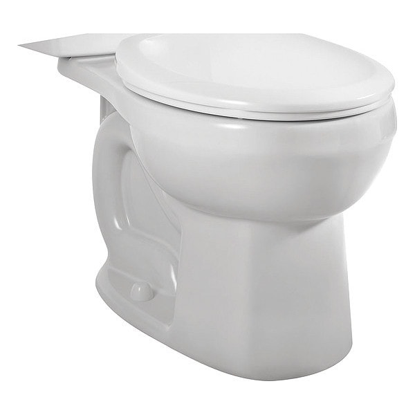 H20Ption H2Optimum Siphonic RdFrt Toilet, 1.28 gpf, Siphonic Dual Flush, Floor Mount, Round, White