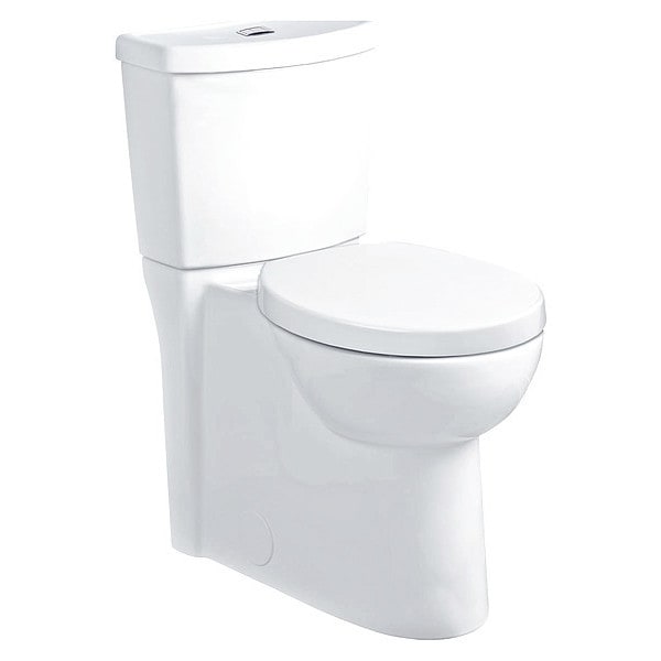 Studio Dual Flush RHe Round Front 1.1/1., 1.1 to 1.6 gpf, Concealed Trapway Dual Flush, Floor Mount