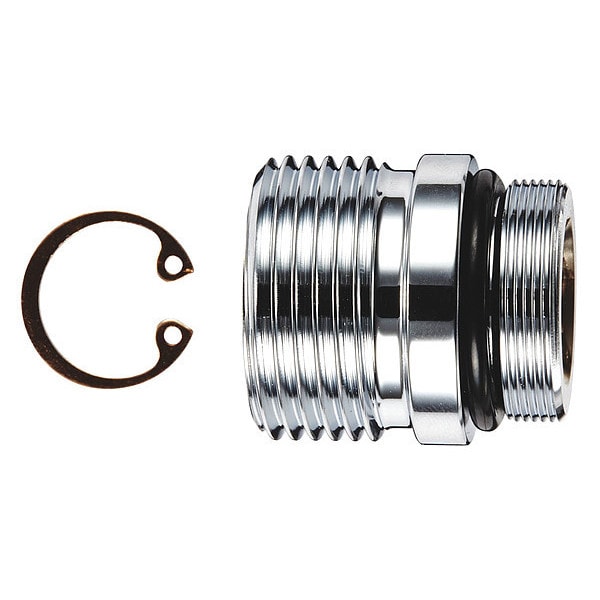 Universal Connection Nipple Chrome
