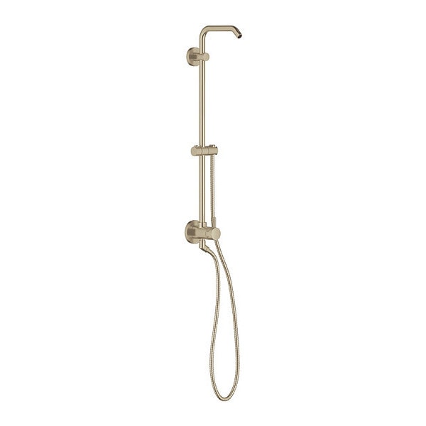 Universal Retro-Fit Shower System, Brushed Nickel, Wall
