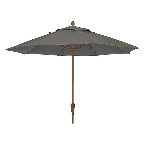 Market Umbrella 8Rib Cb Crank, Grey, 7.5 ft.