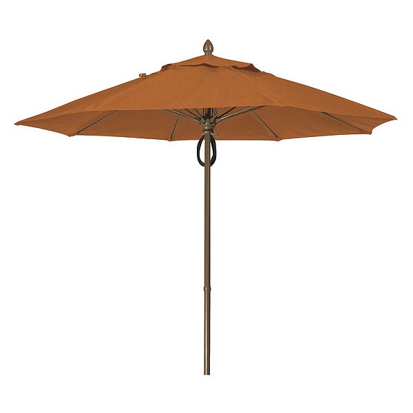 Market Umbrella 8Rib Pulley Pin Cb, Tan, 9 ft.