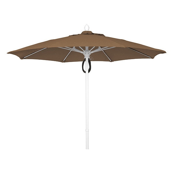 Market Umbrella 8Rib Pulley Pin, Cocoa, 9 ft.