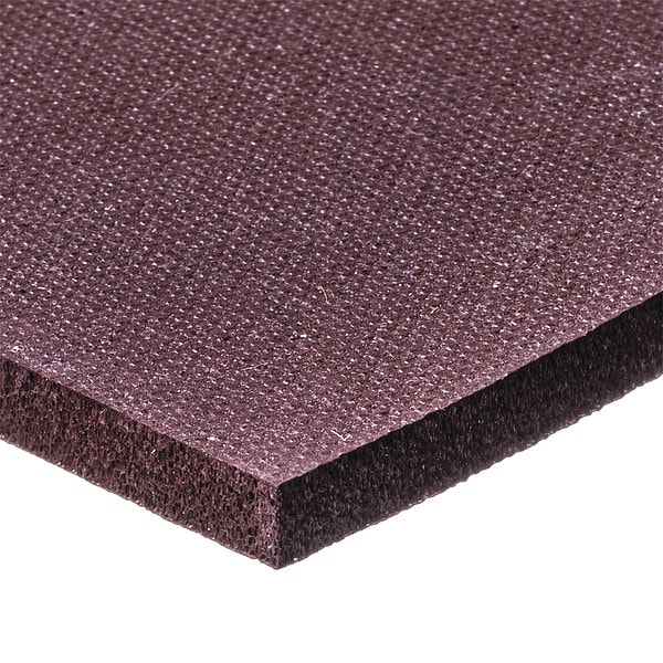 Foam Sheet, Closed Cell, 12 in W, 12 in L, 3/16 in Thick, Brown