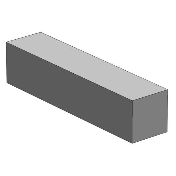 Annealed Stainless Square, 6in Overall L