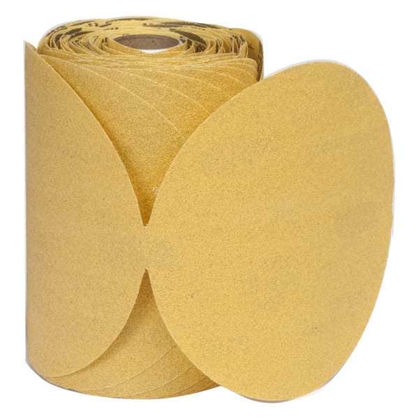 PSA Sanding Disc Roll, 5 in Dia, P100 G