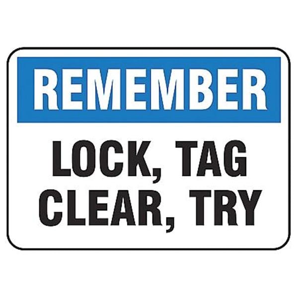 Reminder Label, 3-1/2 In. H, 5 In. W, PK25