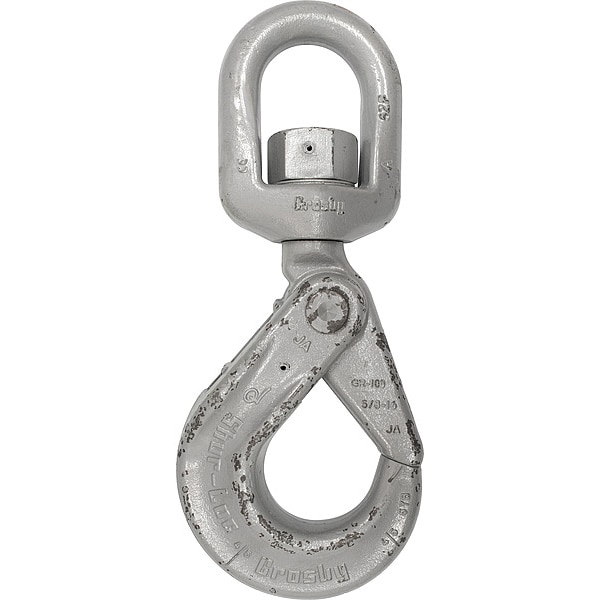 Self-Lock Hook, Alloy Steel, 2 1/2", G100