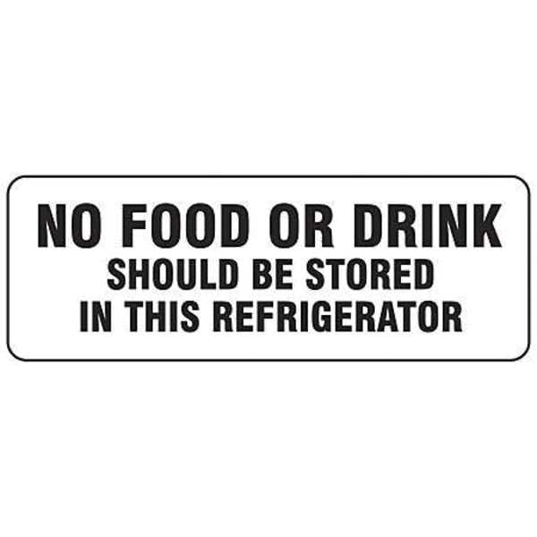 Rectangular Safety Label, 3 1/2 in Height, 10 in Width, Polyester, Rectangle, English