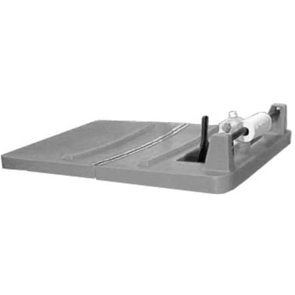 Cube Truck Lid, Gray, Fits 12-1/2 cu. ft.
