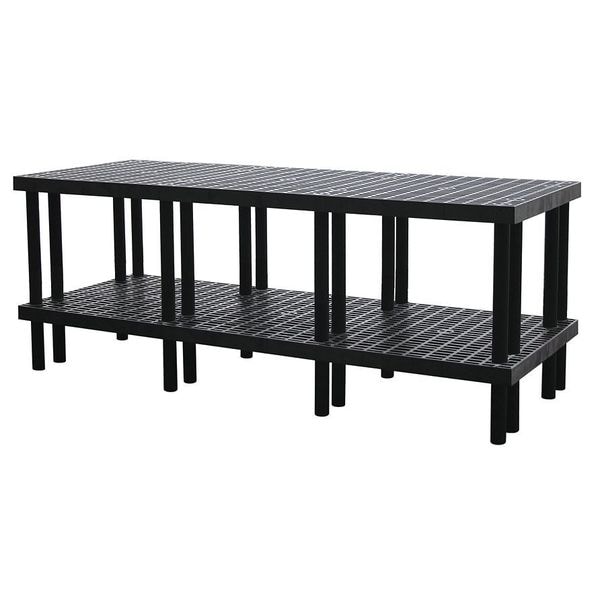 Workbenches, High Impact Plastic, 96" W, 36" Height, 2015 lb., Straight