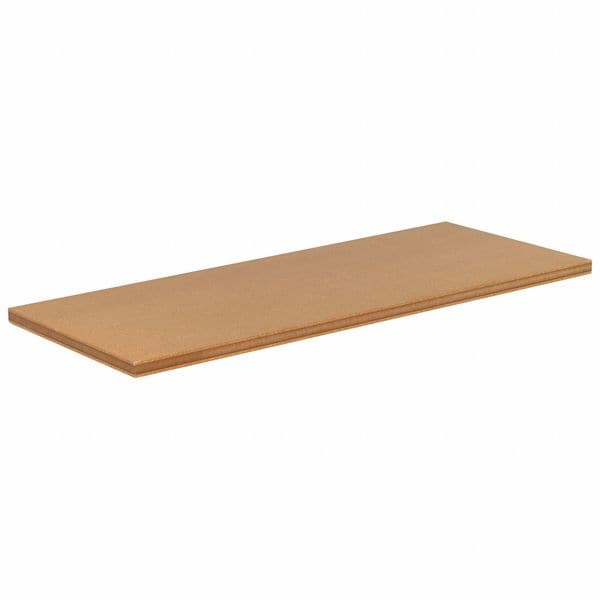 Workbench Top, Wood, 48x30 in., Straight