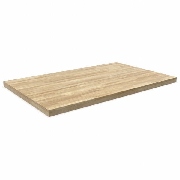 Workbench Top, Hardwood, 30x48x1-3/4