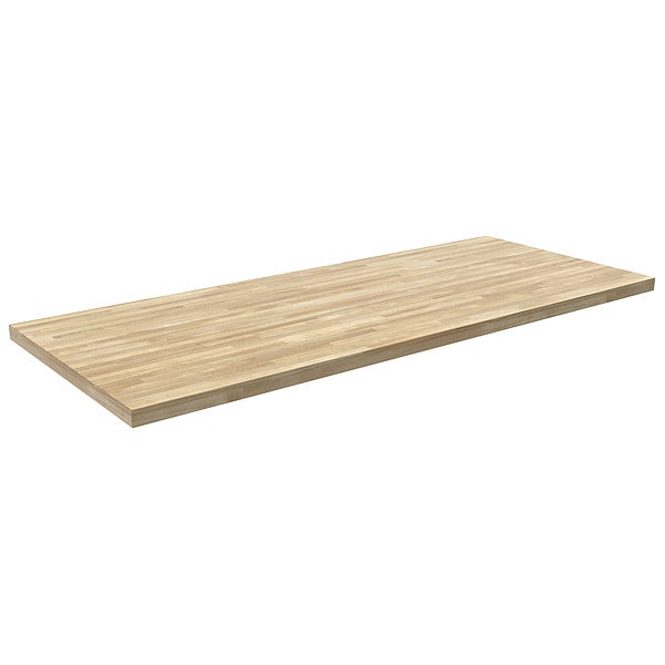 Workbench Top, Butcher Block, 72x30, Radius