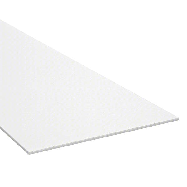 Off-White HDPE Sheet Stock 48" L x 48" W x 0.500" Thick