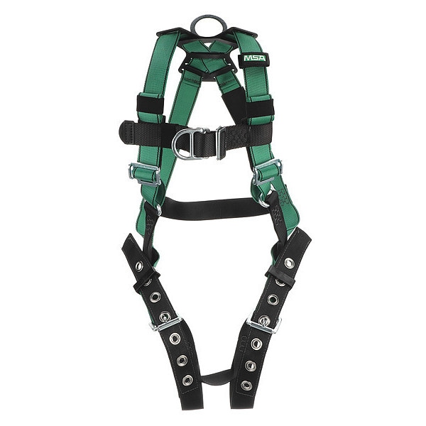 V-FORM Full Body Harness, 2XL, 400 lb., Quick-Connect Chest/ Tongue Leg Straps