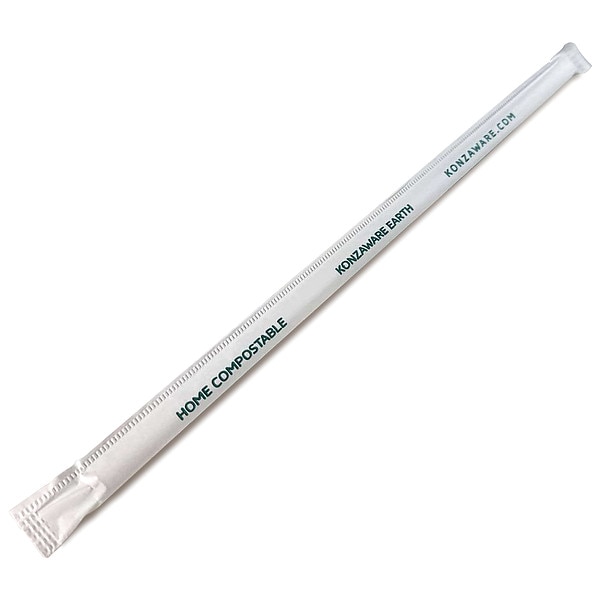 Drinking Straw, Home Compostable, PK3000