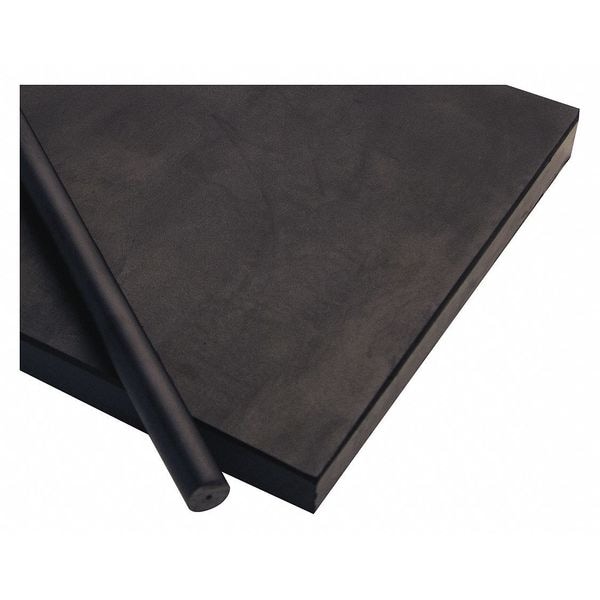 Black PAI Sheet Stock 6" L x 6" W x 0.625" Thick