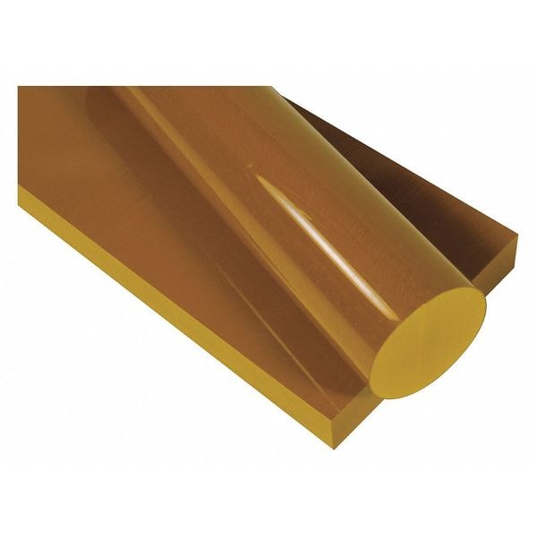 Yellow/Brown PAI Rod Stock 1 ft. L, 1-1/4" Dia.