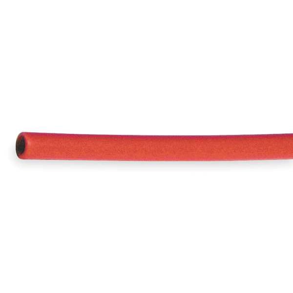 Tubing, Poly, 1/2 In, 125 PSI, 500 Ft, Red