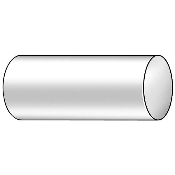 Tan PEEK Rod Stock 1 ft. L, 1-3/4" Dia.