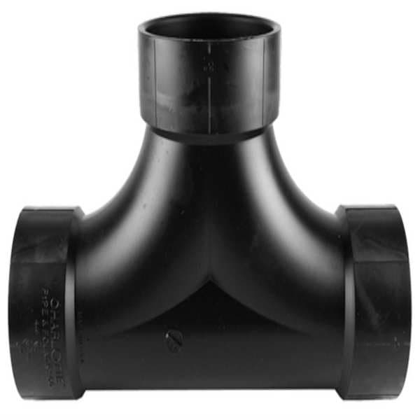 Two Way Cleanout Tee, 4 In Hub