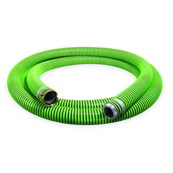 Water Hose, 4" ID x 15 ft., Green