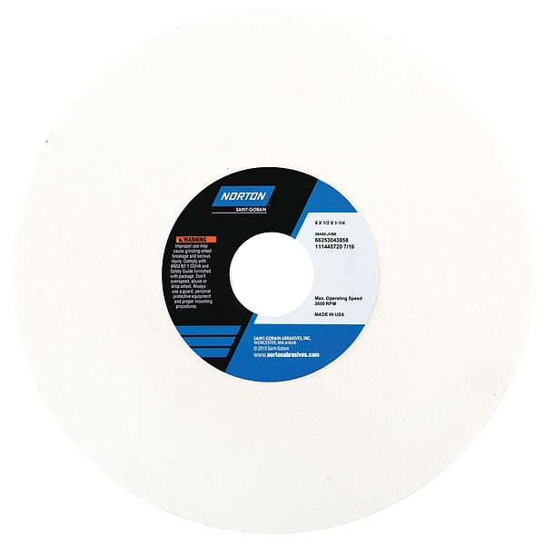 Grinding Wheel, T1, 8x1/2x1.25, AO, 46G, PK5