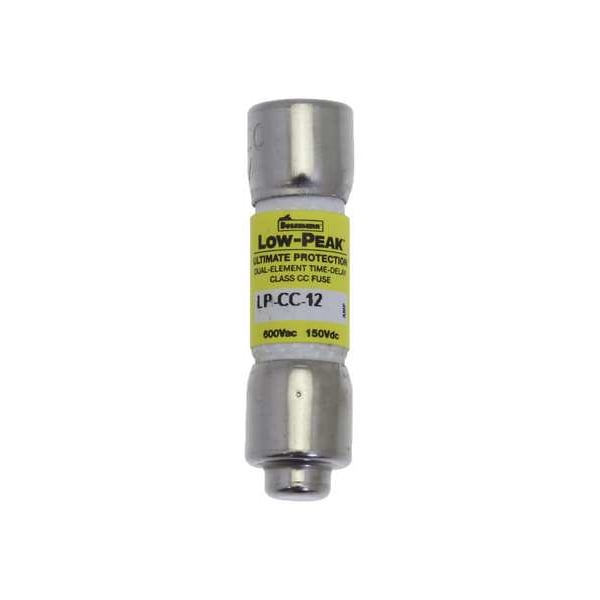 CC Class, Time-Delay, 12A, 600V AC, Non-Indicating