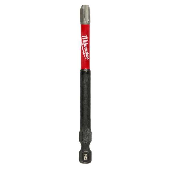 SHOCKWAVE 3-1/2 in Phillips No. 3 Impact Duty Power Bit, 25-Piece Pack