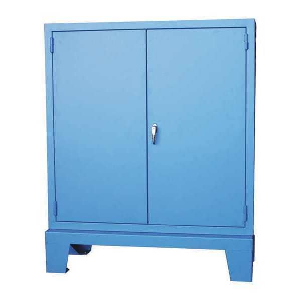 Open Storage Pegboard Storage Cabinet, 72 in H, 52 in W