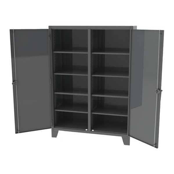 Shelving Storage Cabinet, 90 in H, 72 in W, 5 Shelves