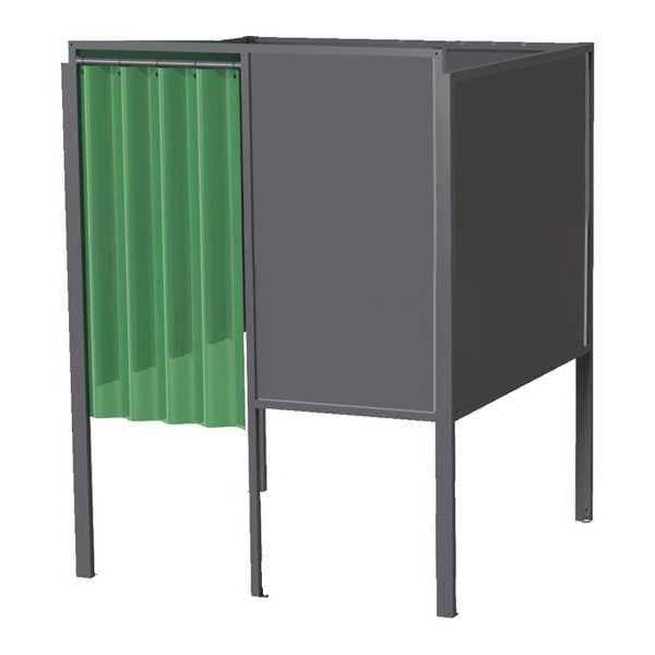 Welding Booth, 5ft.x6ft., Wall Mounted