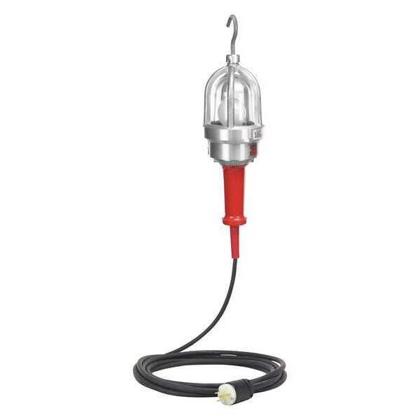 Drop Light, Ex-Prf, 120V, 60W, 50ft, 5-15P