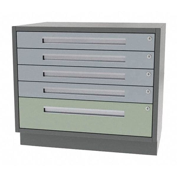 Cabinet, 5 Drawer, 32"Wx18"Dx28"H