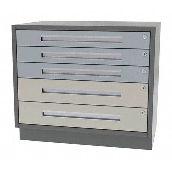 Cabinet, 5 Drawer, 32"Wx18"Dx28"H