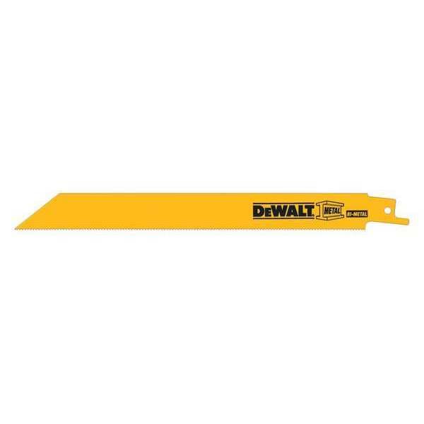 8" 18 TPI Straight Back Bi-Metal Reciprocating Blade (100 pack)
