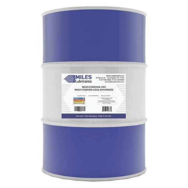 Universal Gold Antifreeze, 55 gal., Drum