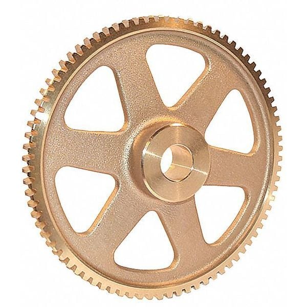 WormGear, 32DP, 14.5PA, 60Teeth, RH, Bronze