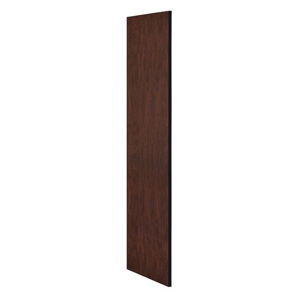 End Panel, Flat Top, 21" Wx60" H, Mahogany
