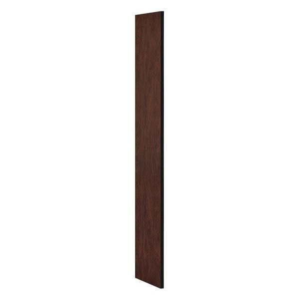 End Panel, Flat Top, 15" Wx60" H, Mahogany